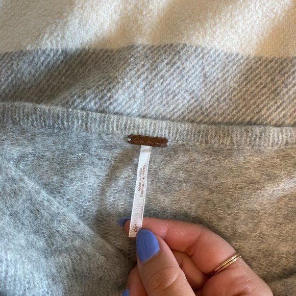 Wool Off the Shoulder Free People Sweater - Picture 3 of 4